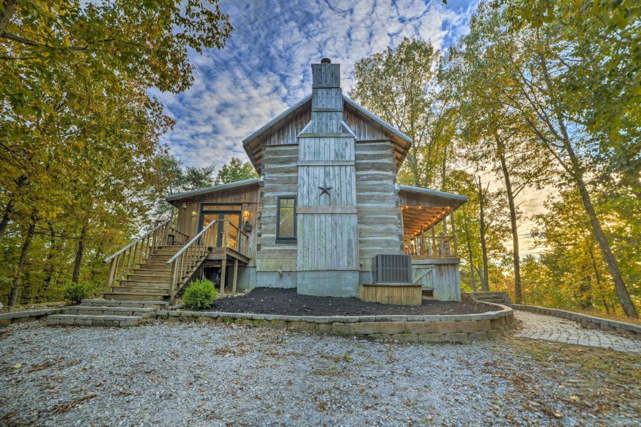 Vila Historic Cabin With Stunning Kentucky Lake View Waverly Exteriér fotografie